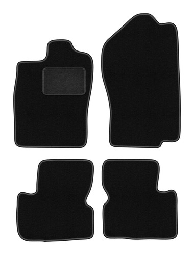 Tapis sol velours noir - tapis, de