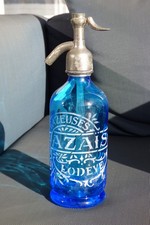 siphon eau de seltz ancien. Demi siphon LODEVE.