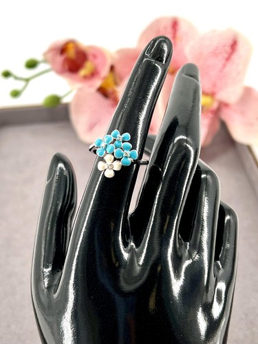 110823 bague émail à - bague,