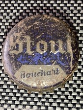 ancienne capsule de bière STOUT • BRASSERIE BOUCHART ! Kronkorken