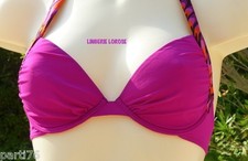 Haut de Maillot de bain* de RASUREL FORMENTERA T FR 85C fuschia dégriffé