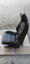 siege en cuir noir eos electrique et chauffant