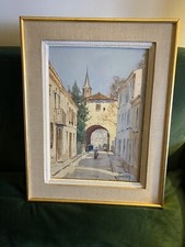 AQUARELLE Ancienne de PRADERE