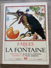 Fables de la Fontaine Jean de la Varende, Illustrations Félix Lorioux 1949