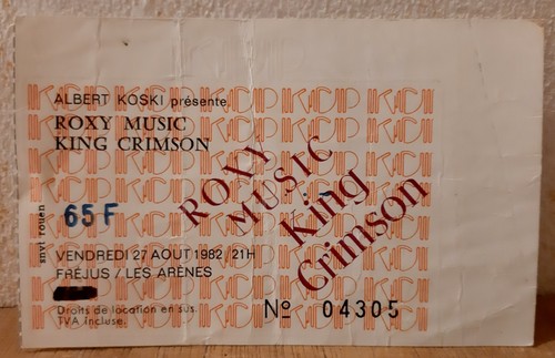 Ticket billet used place - billet,