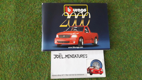 Catalogue burago 2000 - 2000, petit