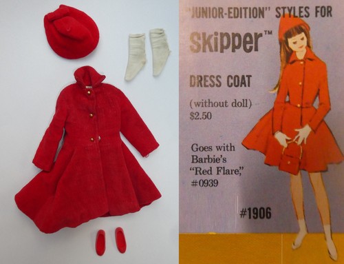 1906 mattel barbie manteau - #,