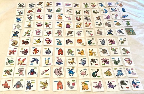 Lot autocollants pokemon - lot,