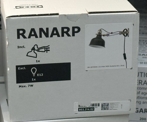 Ikea ranarp wall clamp - ranarp, wall/clamp