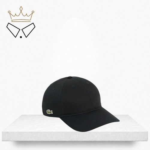 Lacoste unisex black cotton - unisex,
