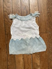 Robe Fille Ancienne Années 1920-1930