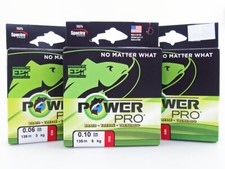 PowerPro Vermillion Red 135m 0.06mm - 0.23mm Braided Line Tresse Made in USA