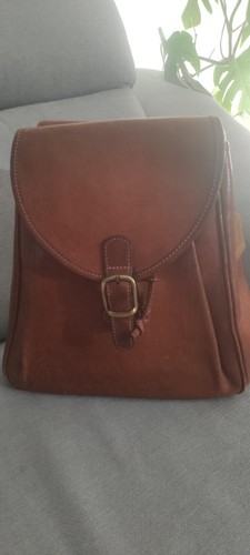 Sac dos cuir véritable - à,