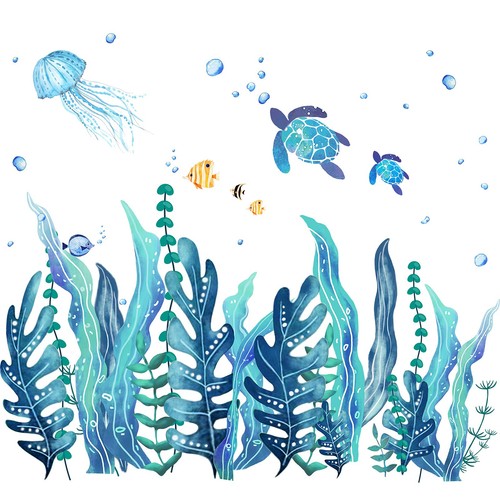 Feuilles stickers muraux - 5,