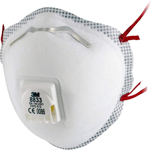 Masque respiratoire 8833 - respiratoire, 3m