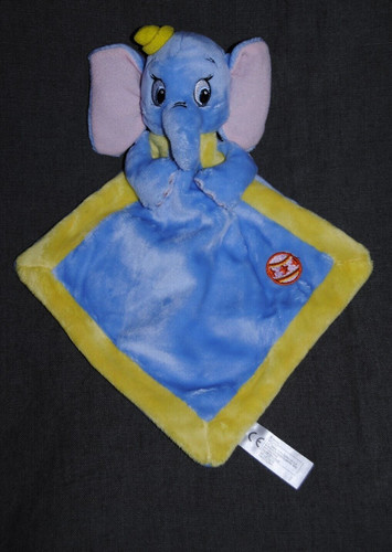 Doudou plat eléphant - 🍀doudou,