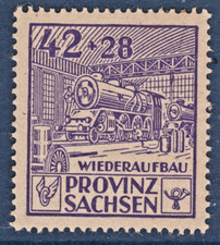 TIMBRE 1945 ALLEMAGNE SAXE ORIENTALE -N**.TB-VOIR SCAN-