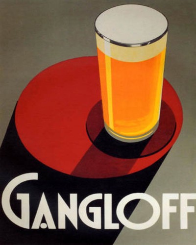 Poster gangloff glass - of, light