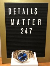 Jeanneret watch Blue Face W/