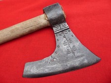 doloire hache fer forgé de