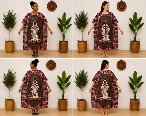 Boubou femme batik wax bassam - boubou,