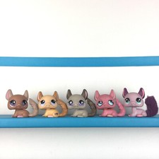 Authentic 5 Littlest Pet Shop