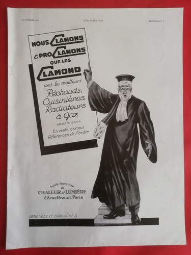 Publicité 1930 réchauds - 1930,