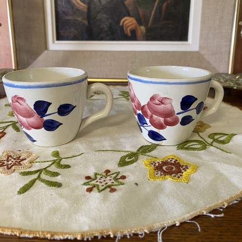Lot tasses creil - de, et