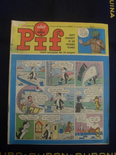 Journal pif vaillant bd - journal, de