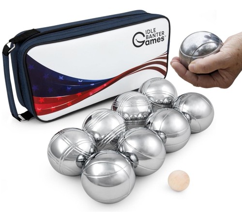 Portable boules game - boules, set