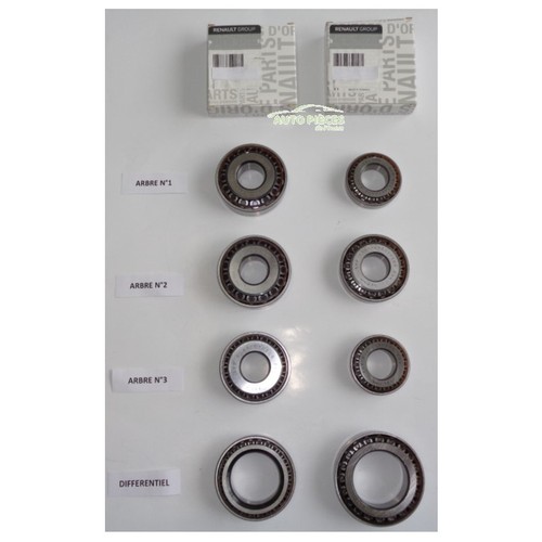 Kit roulements reparation - roulements,