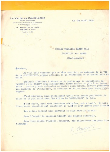 Thiers imprimerie presse - thiers, (63)