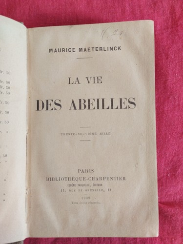 Vie des abeilles - vie,