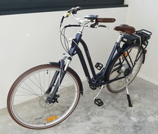 Vélo électrique, Elops 900 E, cadre bas, bleu marine, L/X