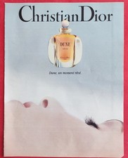 PUBLICITE de PRESSE: Parfum DUNE de Ch DIOR Produit de Beauté PAYOT Paris  1994