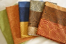 Coupon tissu 100% coton LOT