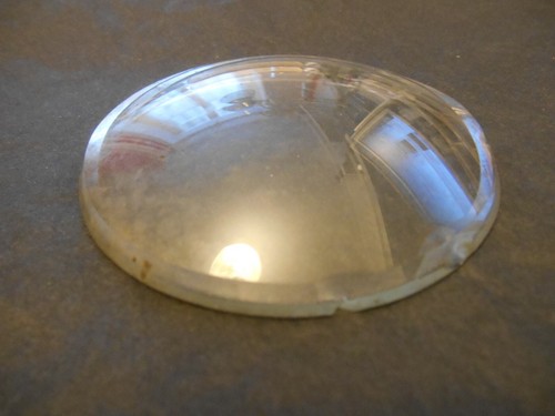 Verre bombé biseauté de - bombé,