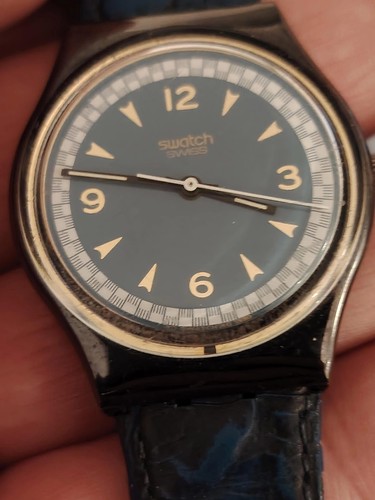 Montre swatch ascot bleu - swatch,