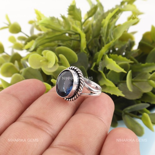Bague solitaire neuve - neuve, argent