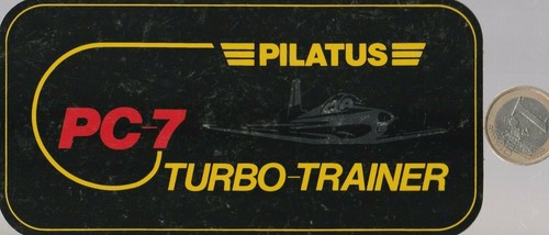 Autocollant aviation pilatus - autocollant., aviation.