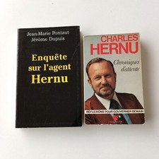 lot 2 livres HERNU Charles