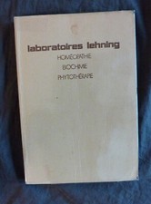 LABORATOIRES LEHNING Homéopathie Biochimie Phytothérapie, Schémas Thérapeutiques