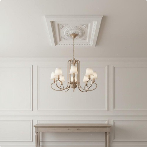 Médaillon plafond carré - de,