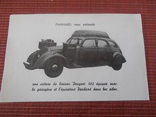 PUB PANHARD ANCIEN D 'EPOQUE