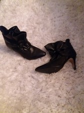 Bottines femme en cuir