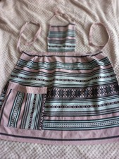 TABLIER DE CUISINE  ROSE AVEC