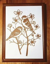Art mural pour oiseaux Kirie