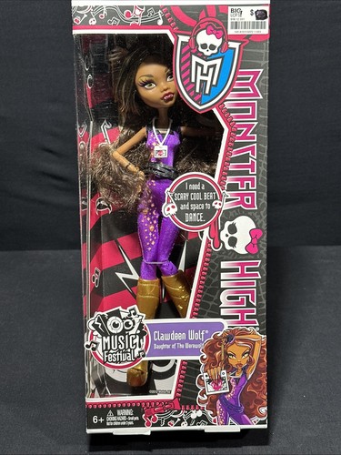 2012 monster high clawdeen - monster,