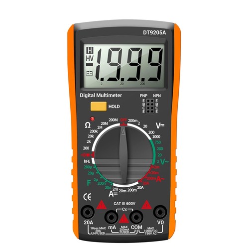 Multimètre numérique dt9205a - multimètre,