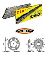 Chaîne HONDA 750 VT-S SHADOW BLACK SPIRIT 2010 13 Kit Transmission DID VX3 525
